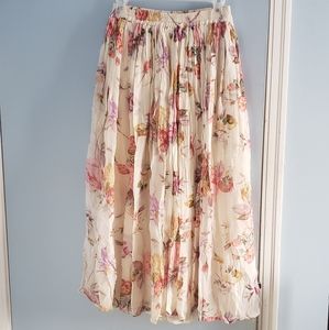 Vintage flowal Maxi skirt